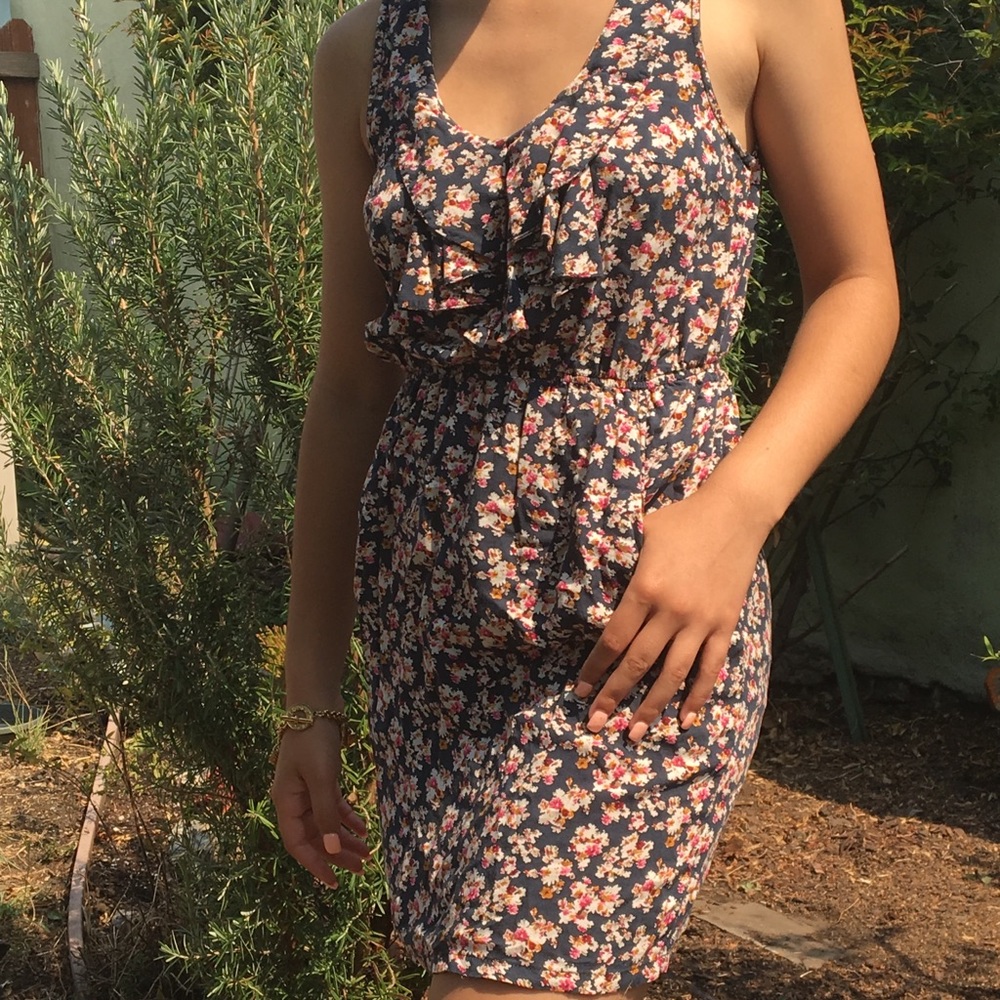 Floral print dress